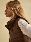 Thumbnail 6 of Joules Women's Beckley Padded Showerproof Gilet - Chestnut