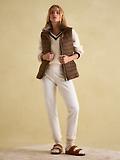 Thumbnail 7 of Joules Women's Beckley Padded Showerproof Gilet - Chestnut