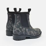 Thumbnail 3 of Joules Women's Oakfield Short Neoprene-Lined Wellies - Black/Animal