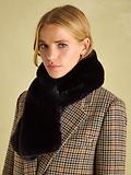 Thumbnail 2 of Joules Women's Callcott Faux Fur Scarf - Black