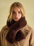 Thumbnail 3 of Joules Women's Callcott Faux Fur Scarf - Natural