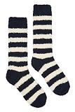Thumbnail 1 of Joules Women's Fluffy Socks UK 4-8- Navy Stripe