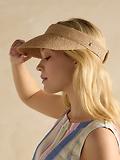 Thumbnail 6 of Joules Women's Sunray Straw Visor - Natural