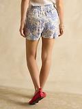 Thumbnail 4 of Joules Women's Linen Shorts - Blue Toile