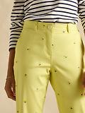 Thumbnail 4 of Joules Women's Embroidered Chinos - Lemons