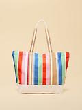 Thumbnail 6 of Joules Women's Promenade Canvas Tote Bag - Multi Stripe