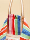 Thumbnail 8 of Joules Women's Promenade Canvas Tote Bag - Multi Stripe