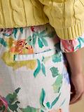 Thumbnail 8 of Joules Women's Relaxed Wide Leg Trousers with Linen - Multi Floral