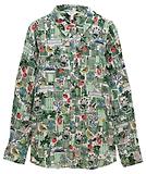 Thumbnail 1 of Joules Women's Maeva 100% Linen Shirt - Tennis Print