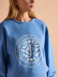Thumbnail 7 of Joules Women's Graphic Crew Sweater - Blue