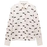 Thumbnail 1 of Joules Women's Eleanor Tomlinson Jersey Shirt - Cream 4X4