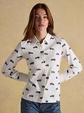 Thumbnail 2 of Joules Women's Eleanor Tomlinson Jersey Shirt - Cream 4X4