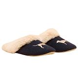 Thumbnail 1 of Joules Women's Slippet Luxe Embroidered Slippers - Navy Labrador