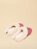 Thumbnail 2 of Joules Women's Slippet Luxe Embroidered Slippers - Pink/Cream 4x4