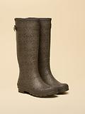 Thumbnail 2 of Joules Women's Adjustable Tall Printed Wellies - Brown