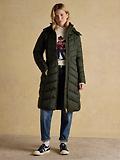 Thumbnail 6 of Joules Women's Pembury Showerproof Longline Hooded Coat - Khaki Green