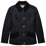 Thumbnail 1 of Joules Women's Highclere Showerproof Diamond Quilted Jacket - Navy
