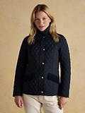 Thumbnail 2 of Joules Women's Highclere Showerproof Diamond Quilted Jacket - Navy