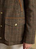 Thumbnail 8 of Joules Women's Contemporary Fieldcoat Tweed Jacket - Brown Check