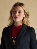 Thumbnail 9 of Joules Women's Albury Herringbone Jersey Tweed Blazer - Navy