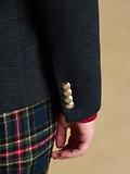 Thumbnail 10 of Joules Women's Albury Herringbone Jersey Tweed Blazer - Navy