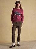 Thumbnail 5 of Joules Women's Rutland 4x4 Knitted Intarsia Jumper - Pink
