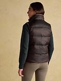 Thumbnail 5 of Joules Women's Reversible Faux Fur Padded Gilet - Brown/Cream