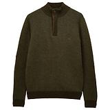 Thumbnail 1 of Joules Men's Highland Quarter Zip Knit Jumper - Dark Green