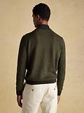 Thumbnail 3 of Joules Men's Highland Quarter Zip Knit Jumper - Dark Green
