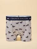 Thumbnail 3 of Joules Men's Crown Joules Boxer Briefs 2 Pack - Grey/Navy