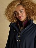 Thumbnail 5 of Joules Women's Hensley Waterproof Longline Coat - Navy