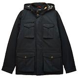 Thumbnail 1 of Joules Men's Beckett Waterproof Field Coat With Packable Hood - Navy