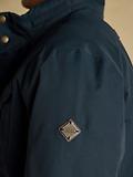 Thumbnail 11 of Joules Men's Beckett Waterproof Field Coat With Packable Hood - Navy