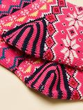 Thumbnail 3 of Joules Women's Lucille Fairisle Socks UK 4-8 - Pink