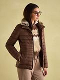 Thumbnail 6 of Joules Women's Beckley Padded Showerproof Jacket - Brown