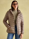 Thumbnail 4 of Joules Women's Kenley Showerproof Padded Coat - Neutral