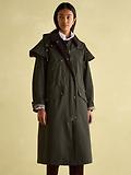 Thumbnail 2 of Joules Women's Highbridge Waterproof Longline Hooded Coat - Green