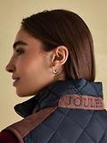 Thumbnail 8 of Joules Women's Braemar Luxe Showerproof Diamond Quilted Gilet - Navy