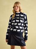 Thumbnail 2 of Joules Women's What The Flock Jumper - Navy