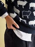 Thumbnail 5 of Joules Women's What The Flock Jumper - Navy