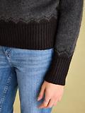 Thumbnail 5 of Joules Women's Victoria Fair Isle Jumper - Charcoal Grey
