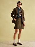 Thumbnail 6 of Joules Women's Bramble Tweed Skirt - Brown