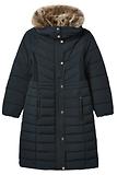 Thumbnail 1 of Joules Women's Cherington Showerproof Longline Padded Coat - Navy