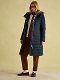 Thumbnail 7 of Joules Women's Cherington Showerproof Longline Padded Coat - Navy