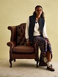 Thumbnail 7 of Joules Women's Minx Showerproof Diamond Quilted Gilet - Navy Blue