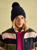 Thumbnail 6 of Joules Women's Effie Knitted Bobble Hat - Navy