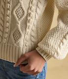 Thumbnail 7 of Joules Women's Rafferty Cable Knit Cardigan - Cream