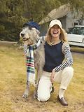 Thumbnail 11 of Joules Women's Holly Knitted Vest - Navy & Camel