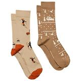 Thumbnail 1 of Joules Men's Kingsbury Socks 2 Pack UK 7-12 - Cream
