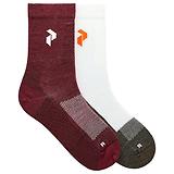 Thumbnail 1 of Peak Performance Hiking Socks 2-Pack - Offwhite/Vertical Zenith